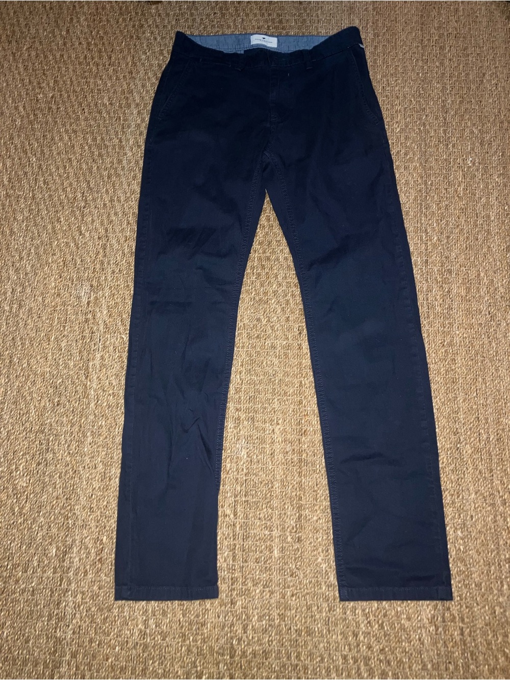 Classic Men's Navy Chino Pants